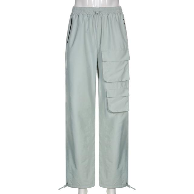 Drawstring Cargo Pants.