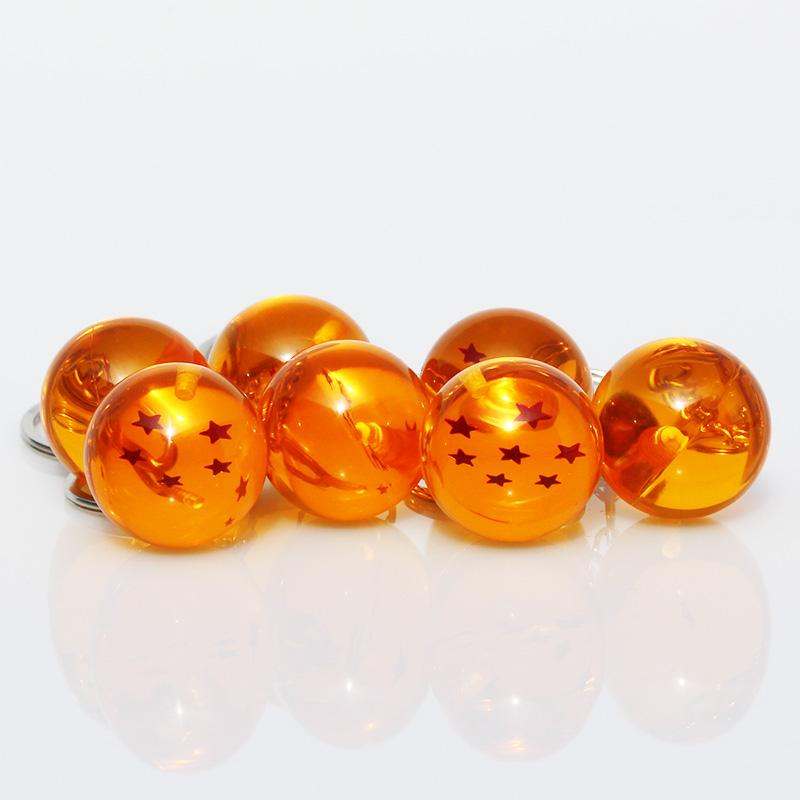 Dragon Ball Key Chain 1-7 Stars.