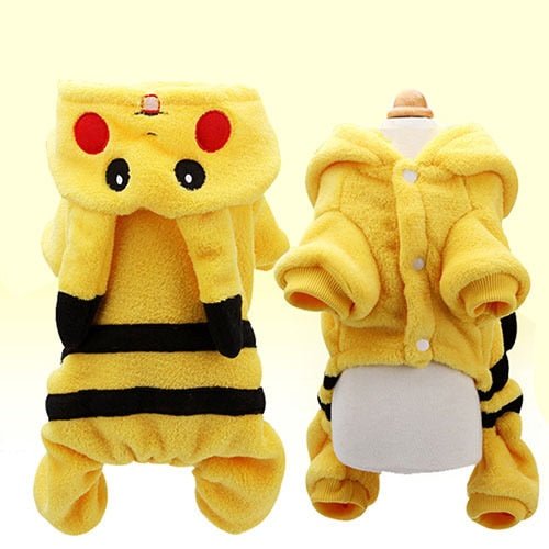 PikaDream Dog PJs PikaChu Pajama Costume.