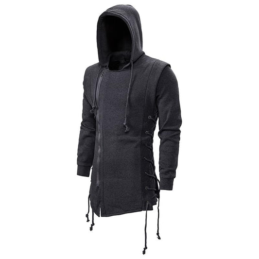 Men's Dark Assassin Style Hoodie.