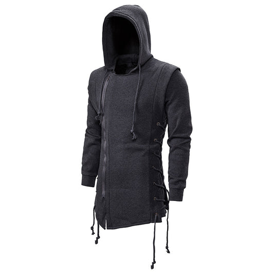 Men's Dark Assassin Style Hoodie - Realm of Wonders