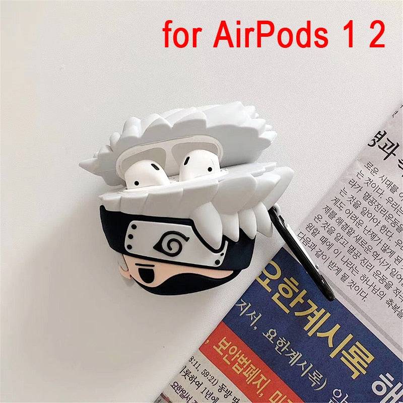 Hidden Leaf Air Pods Cases: Naruto & Kakashi Edition.