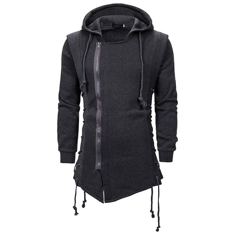Men's Dark Assassin Style Hoodie.