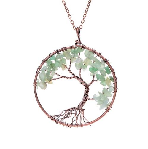 Tree of Life - Healing Crystal Necklace