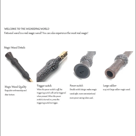 Incendiary Harry Potter Magic Wand