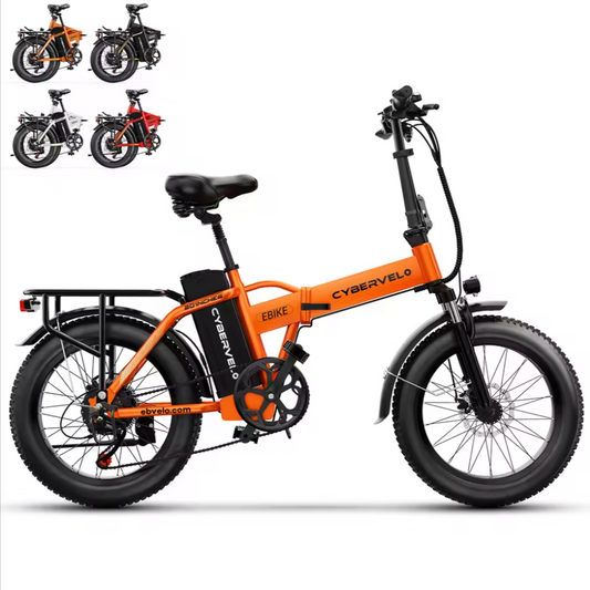 1000W Folding Electric Bike 48V - Realm of Wonders