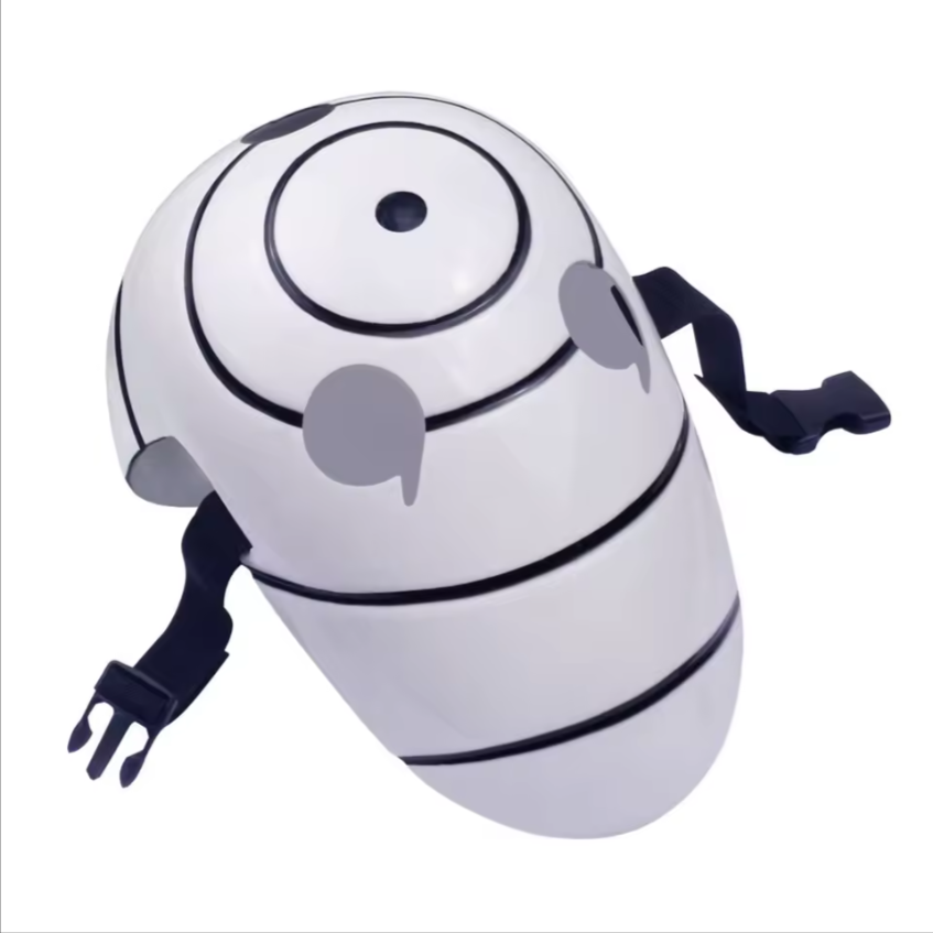 Obito Tobi Resin Mask - Naruto Cosplay Accessory.