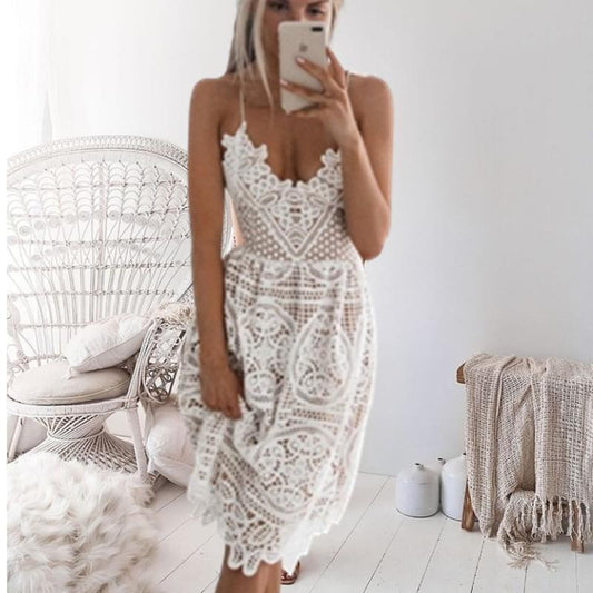 Lace Vintage Dress.