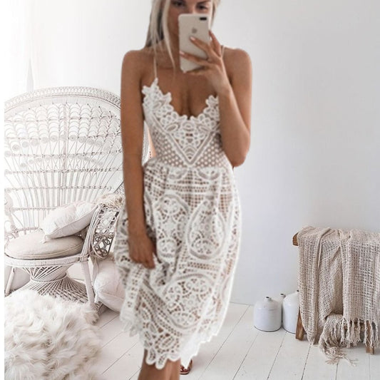 Lace Vintage Dress - Realm of Wonders