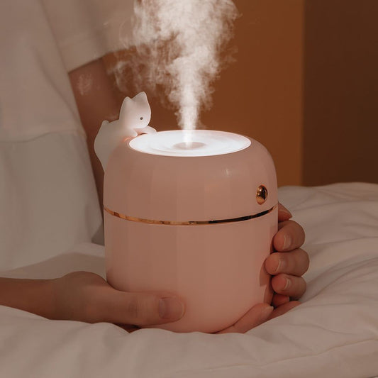 Cat Companion Mini Desktop Humidifier: Cute Humidifier for Your Home.