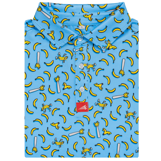 Nukes 'N Naners Seamhead HyperMAX Performance Polo