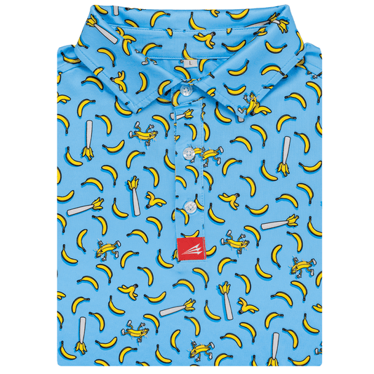 Nukes 'N Naners Seamhead HyperMAX Performance Polo.