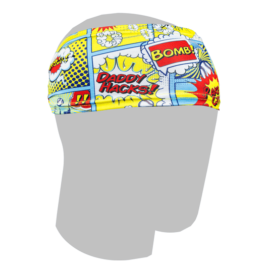 Comic Book Bombs Baseball HyperMAX Headband.