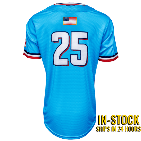 Dinger Nation USA Lifestyle Baseball Jersey.