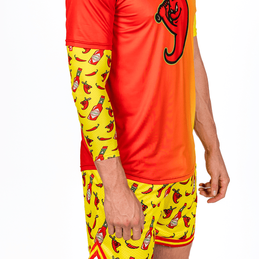 Ghost Peppers Baseball HyperDri Performance Compression Sleeve.