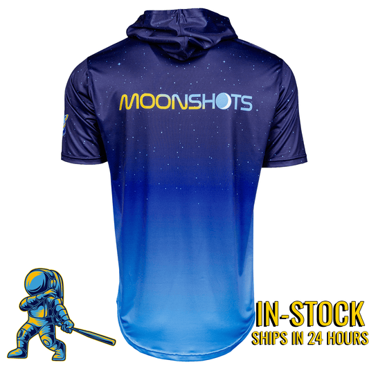 Moonshots HyperMAX Short Sleeve Baseball Hoodie.