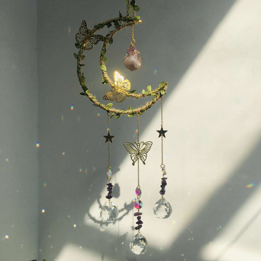 Natural Harmony Moon Wind Chime.