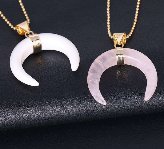 Crescent Moon Necklaces.