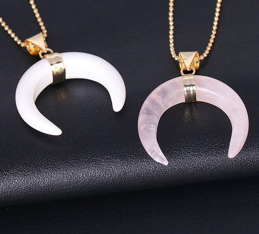 Crescent Moon Necklaces - Realm of Wonders