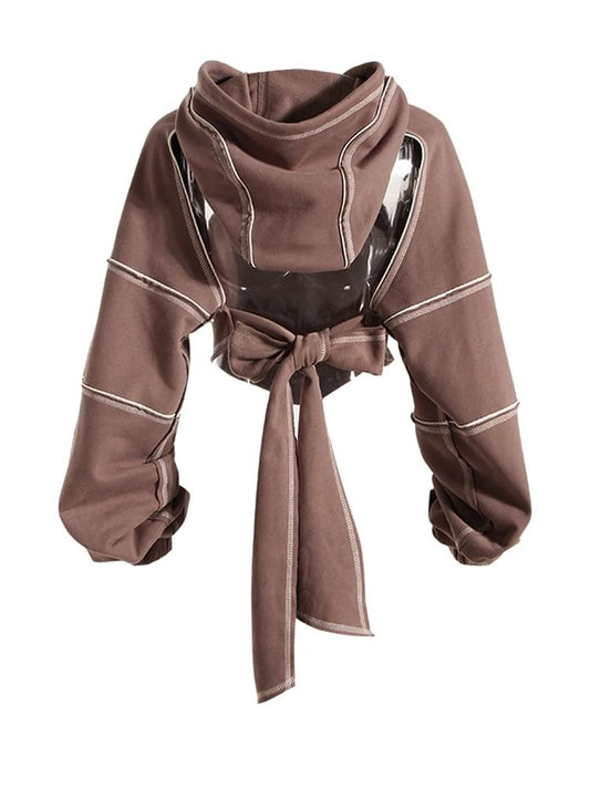 Cute Bow Back Hoodie.