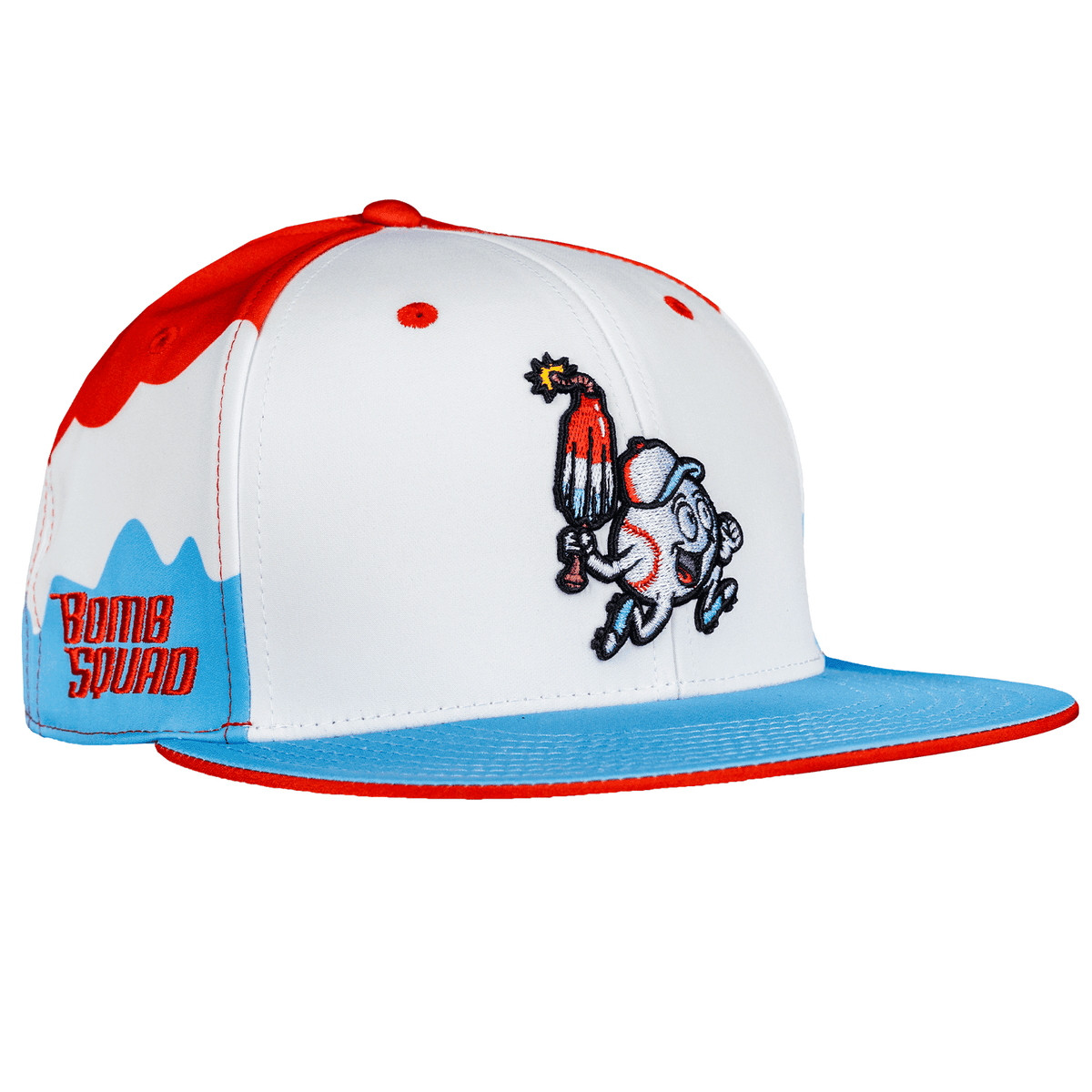 Bomb Squad Snapback Hat.