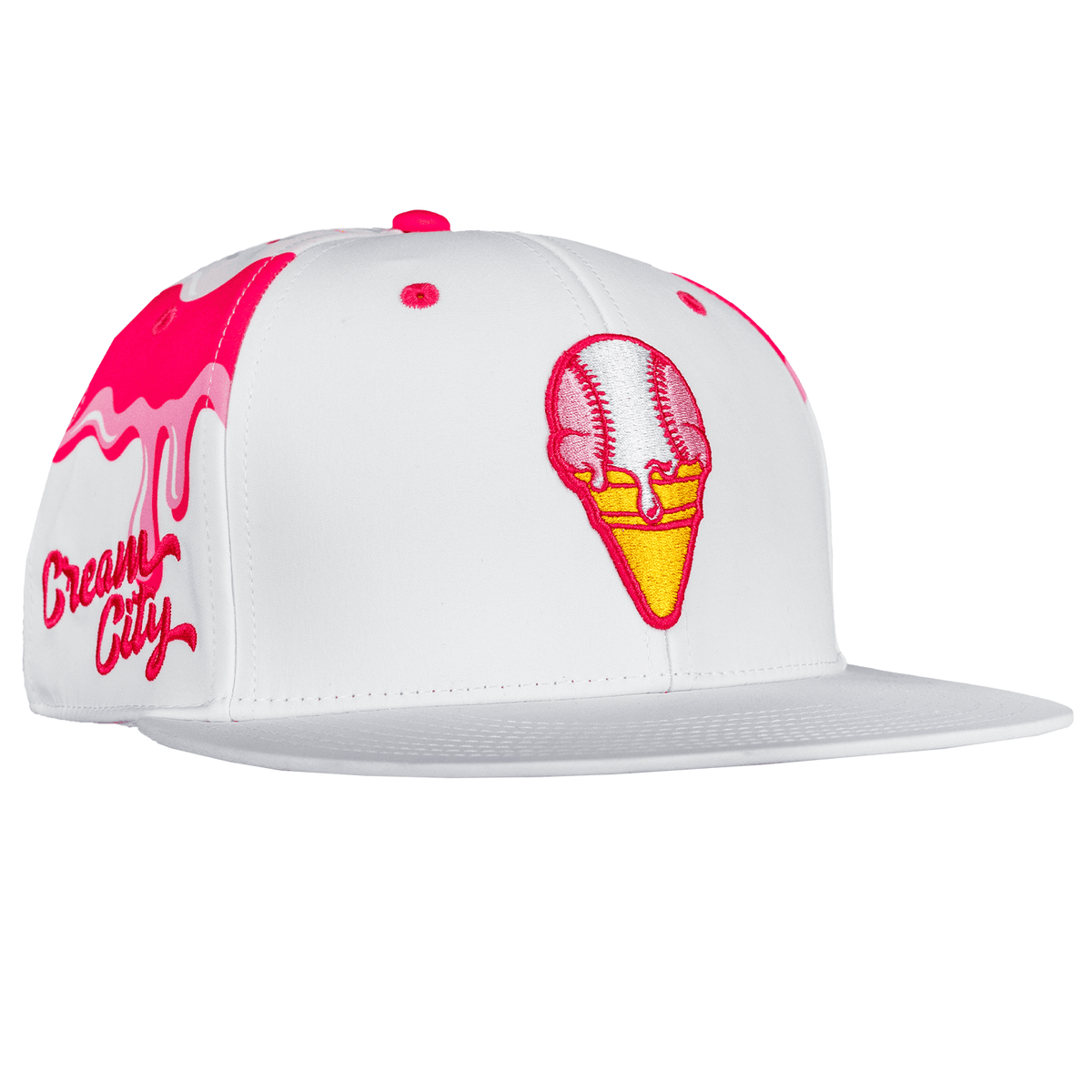 Cream City Ice Cream Snapback Hat.