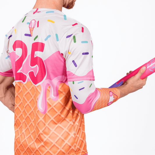 Cream City Ice Cream Baseball HyperDri Performance Compression Sleeve.