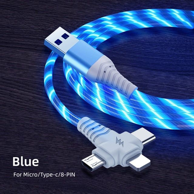 Luminous Lightning USB Cable.