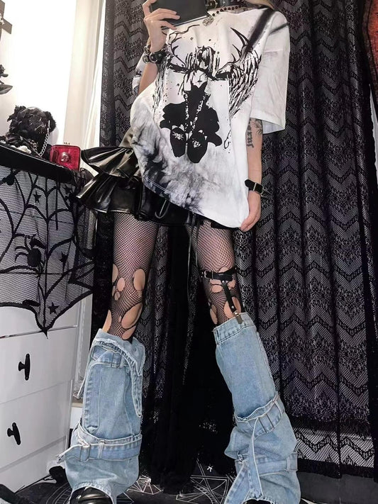 Japanese Anime Style Baggy T-Shirt.