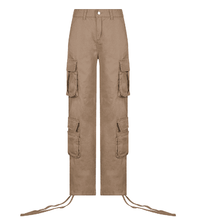 Women's Cargo Baggy Pants.