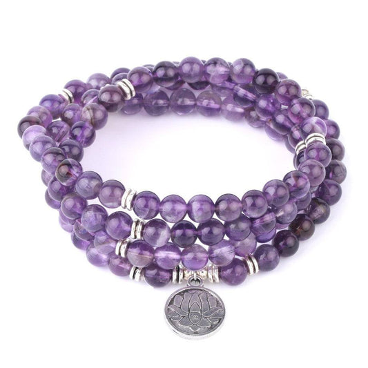 Natural Stone Yoga Healing Bracelet.