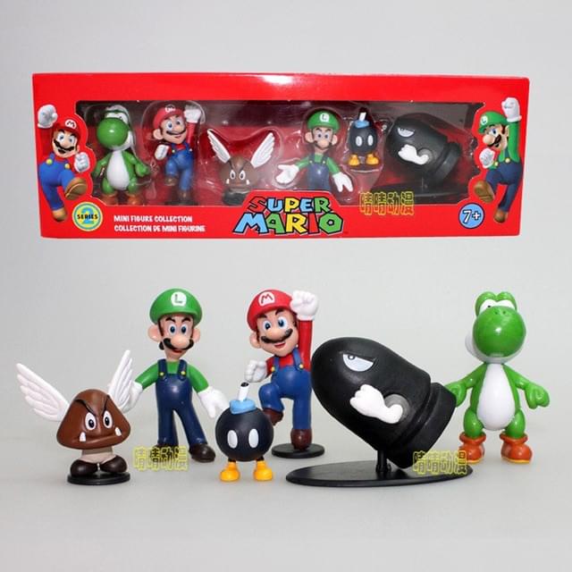 Super Mario Bros Action Figures.