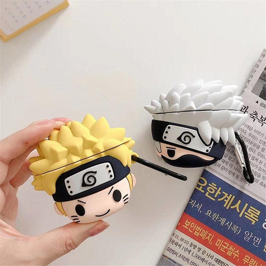 Hidden Leaf Air Pods Cases: Naruto & Kakashi Edition.