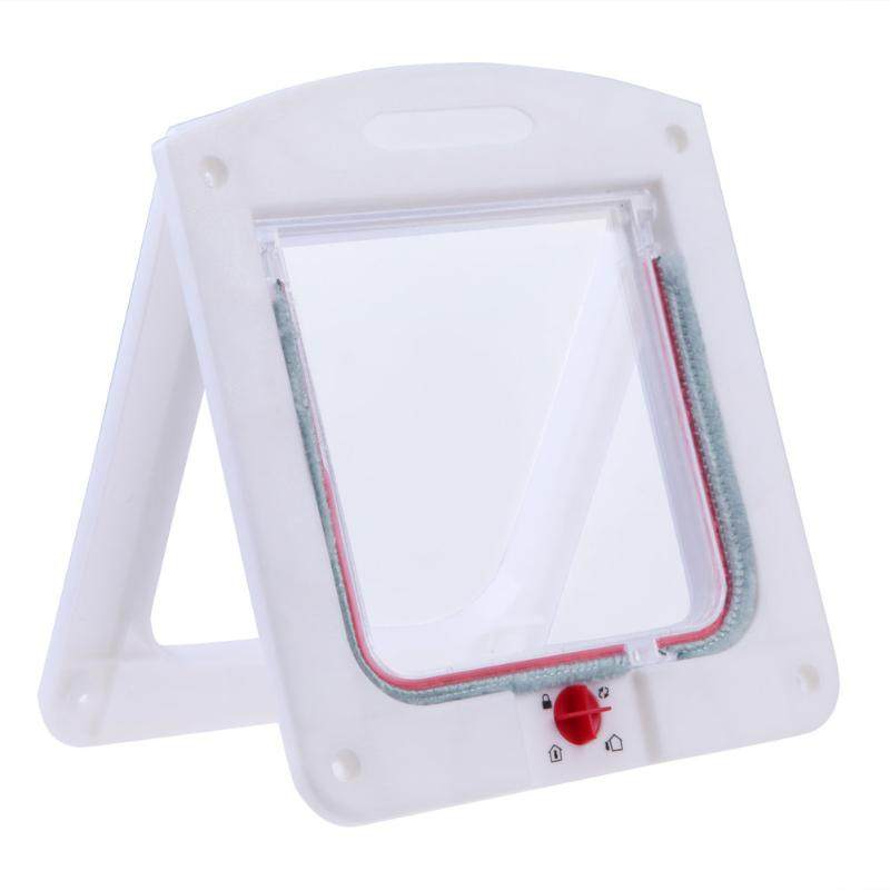 Secure Paws Pet Portal: Lockable Wall & Door Entry for Cats and Dogs.