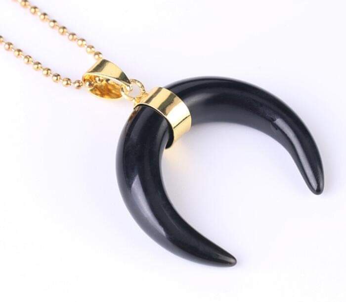 Crescent Moon Necklaces.