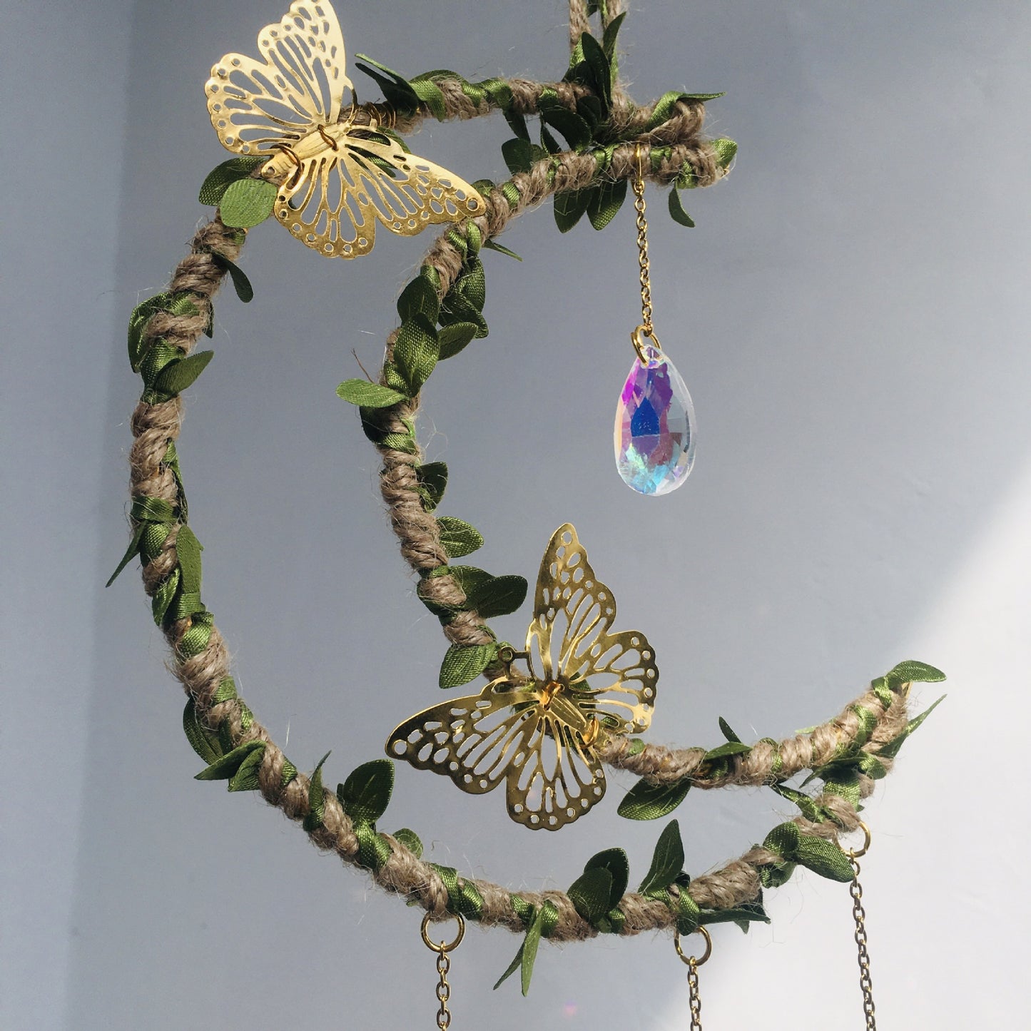 Natural Harmony Moon Wind Chime