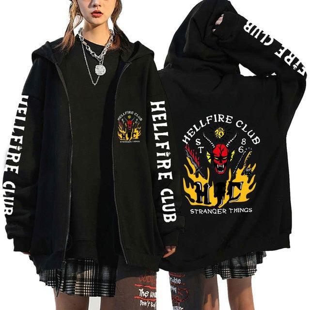 Stranger Things Zip Up Hoodie