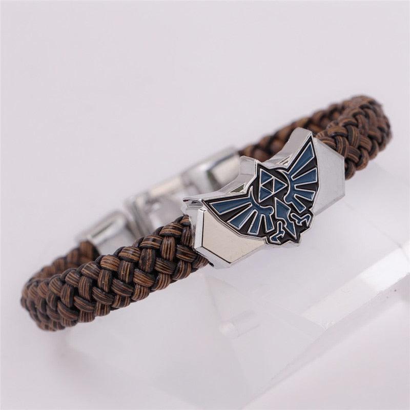 The Legend of Zelda Knit Triforce Bracelet.