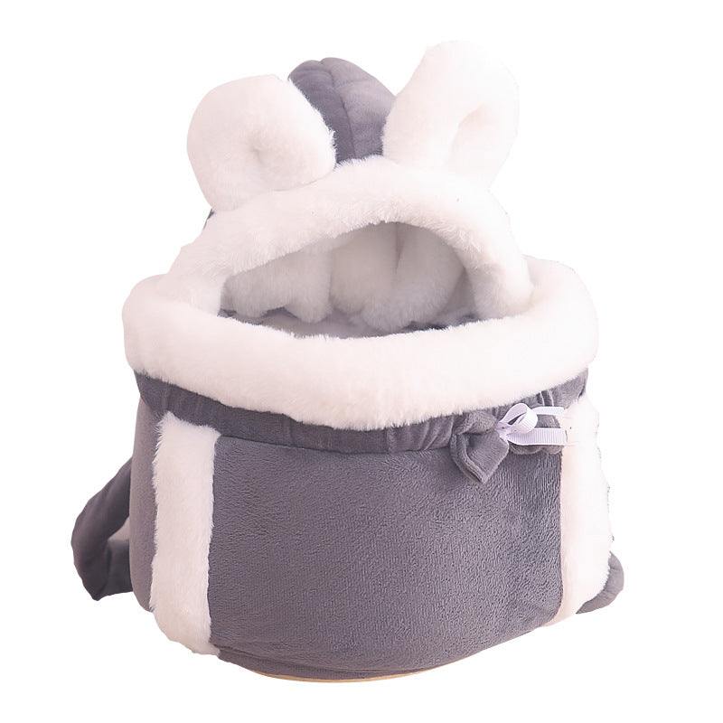 Warm & Wander Pet Carrier Backpack: Your Cat's Cozy Adventure Companion.