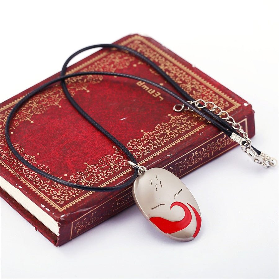 Haku's Tracker Mask Pendant & Necklace.