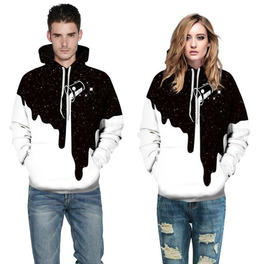 Artistic Drip Hoodie.