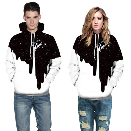 Artistic Drip Hoodie - Realm of Wonders