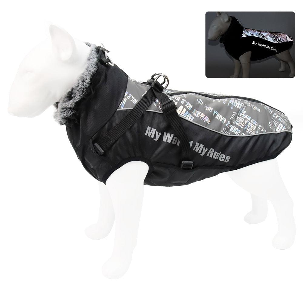 New Large Pet Warm Reflective Dog Thickened Coat Vest Jacket.