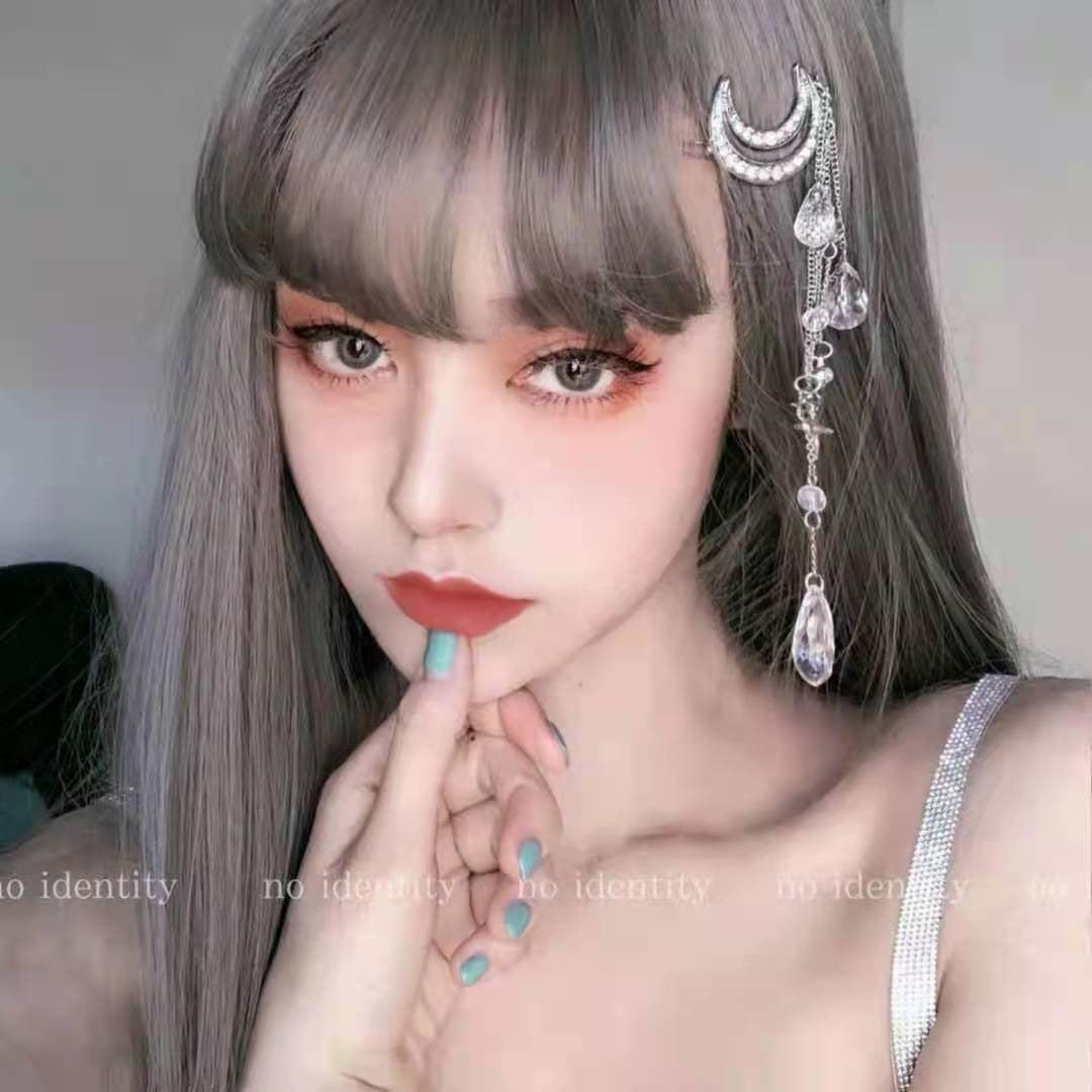 Mystic Moon Crystal Hair Clip.