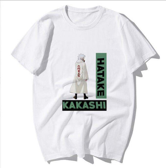 Naruto White Tee's - Assorted Variety.