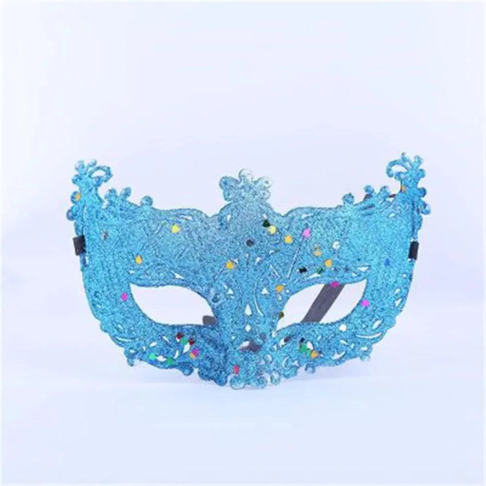 Theatre Inspired Prom Makeup Costume Lace Mask.