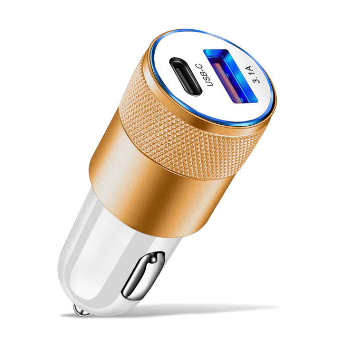 Metal Alloy Car Lightning Fast Car Charger