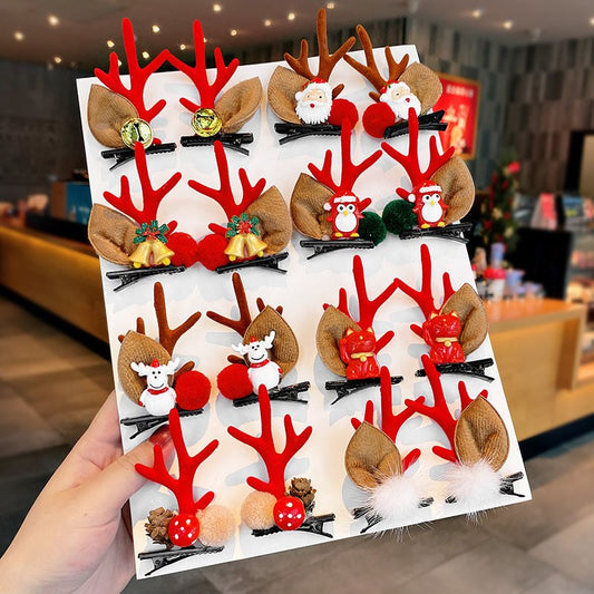 Reindeer Chic Hair Clip.