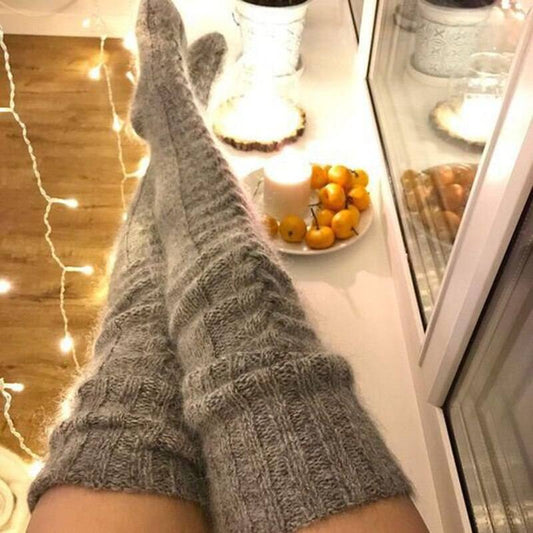 Woolen Knitted Lolita Socks.