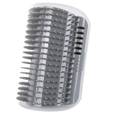 Cat Self Groomer Grooming Tool and Hair Removal Brush for Pets + Attracting Cat Nip